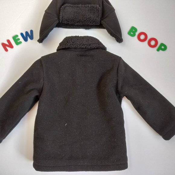 ⛄️NWT⛄️ Handsome Fleece Pea Coat 6/7 - Picture 6 of 7